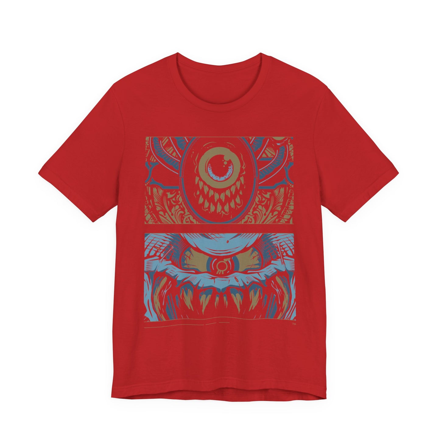 DnD Beholder Jersey Short Sleeve Tee | Shirt | D&D | Monster |