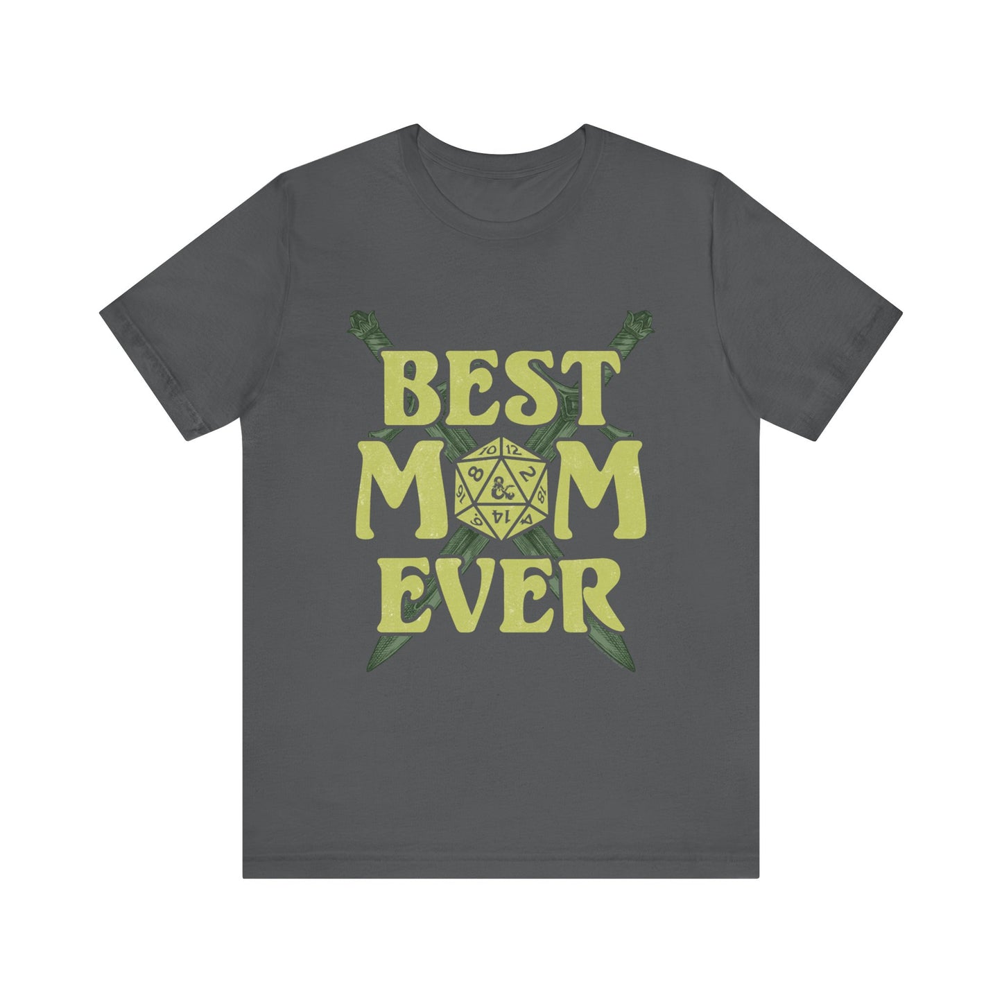DnD Best Mom Ever Jersey Short Sleeve Tee | Shirt | D&D | Monster