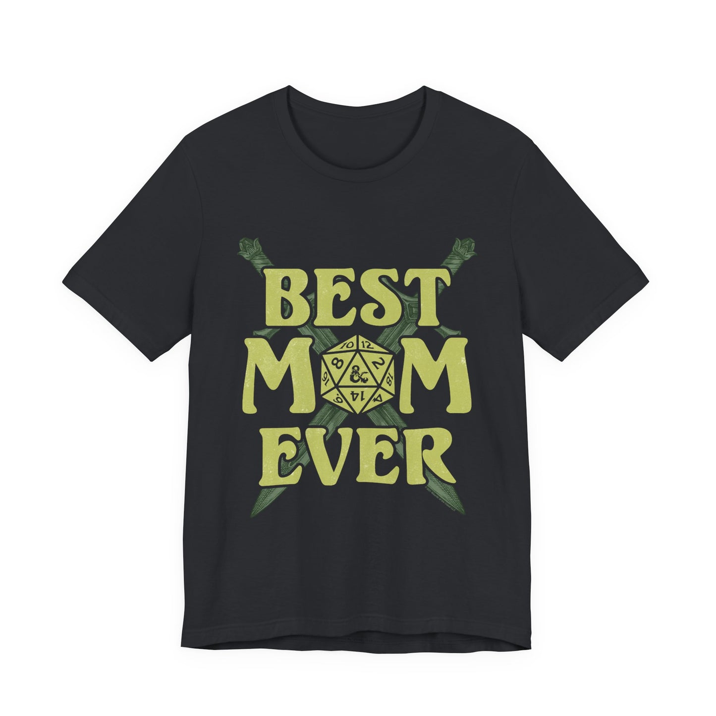 DnD Best Mom Ever Jersey Short Sleeve Tee | Shirt | D&D | Monster