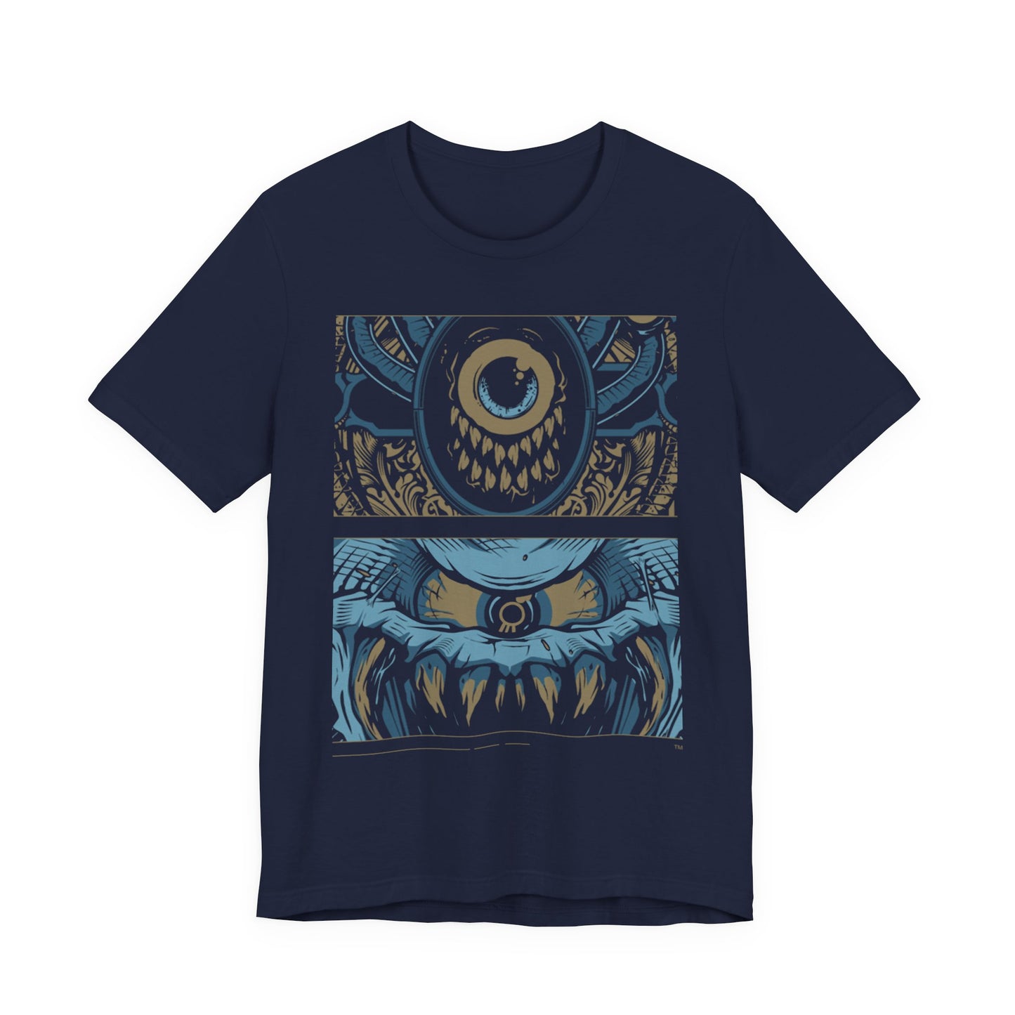 DnD Beholder Jersey Short Sleeve Tee | Shirt | D&D | Monster |