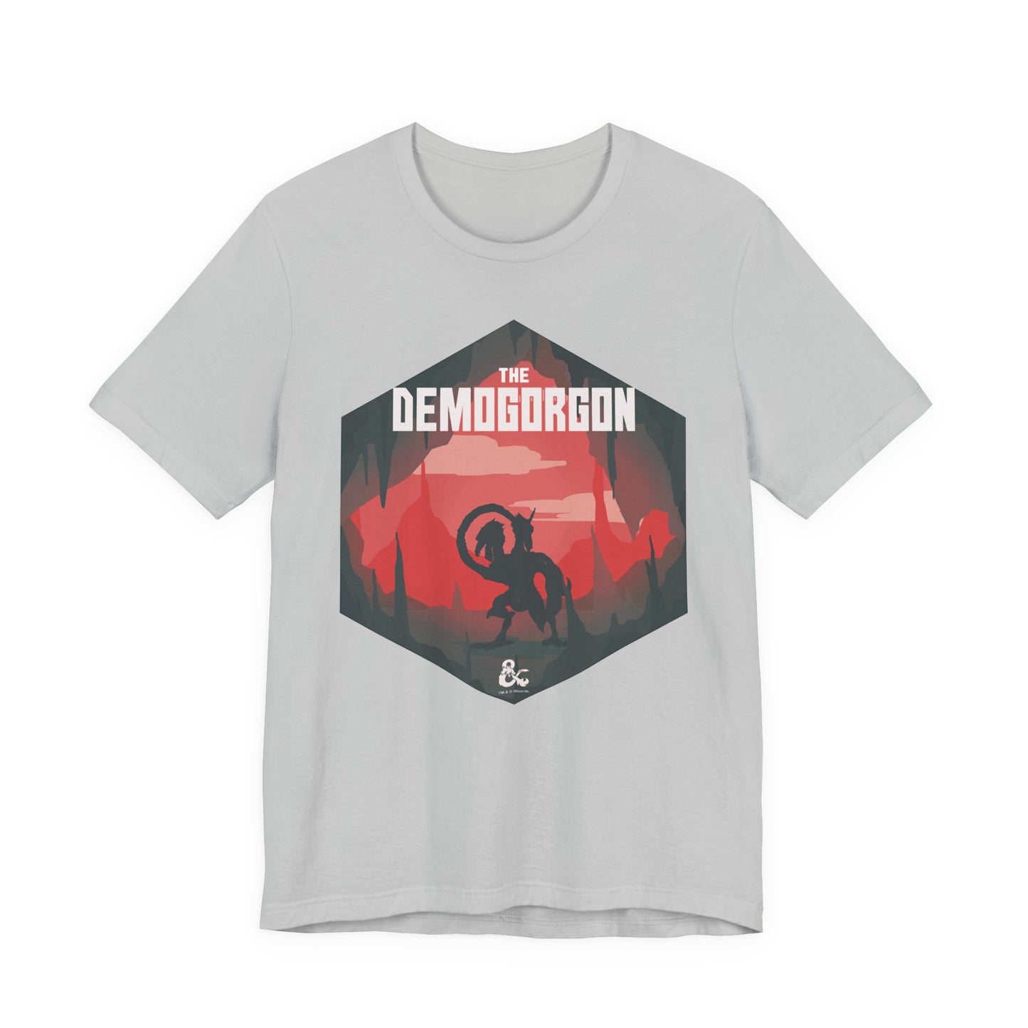 DnD Demogorgon Jersey Short Sleeve Tee | Shirt | D&D | Monster |