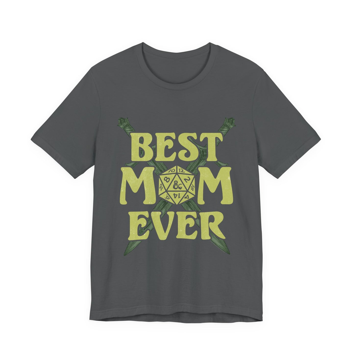DnD Best Mom Ever Jersey Short Sleeve Tee | Shirt | D&D | Monster