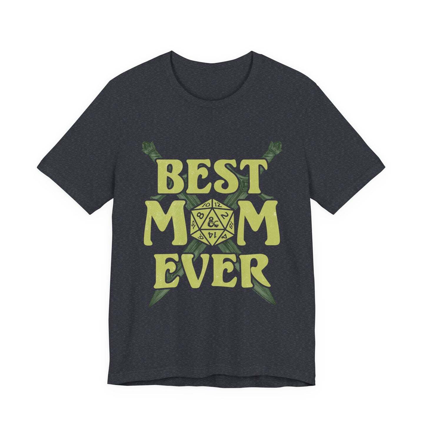 DnD Best Mom Ever Jersey Short Sleeve Tee | Shirt | D&D | Monster
