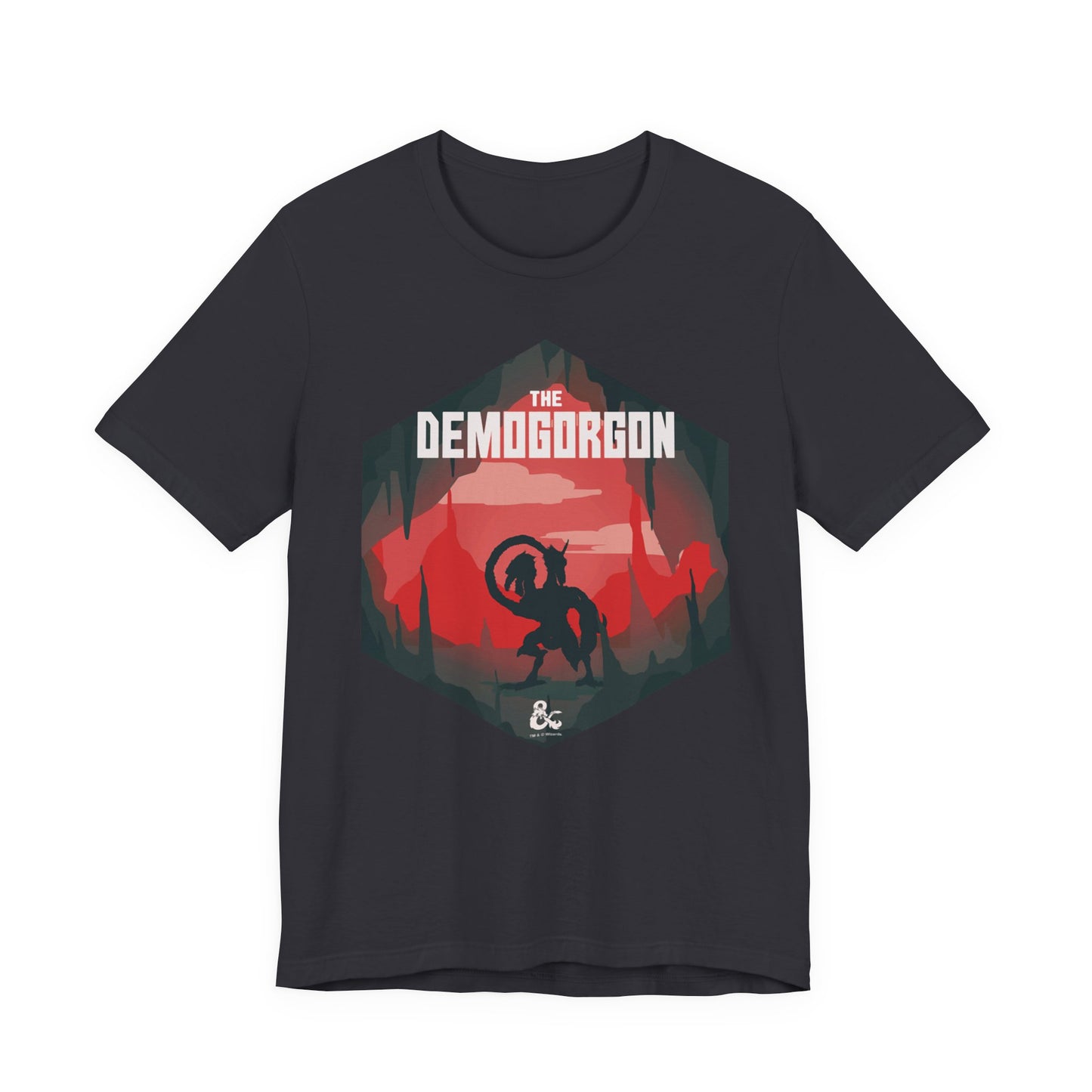 DnD Demogorgon Jersey Short Sleeve Tee | Shirt | D&D | Monster |