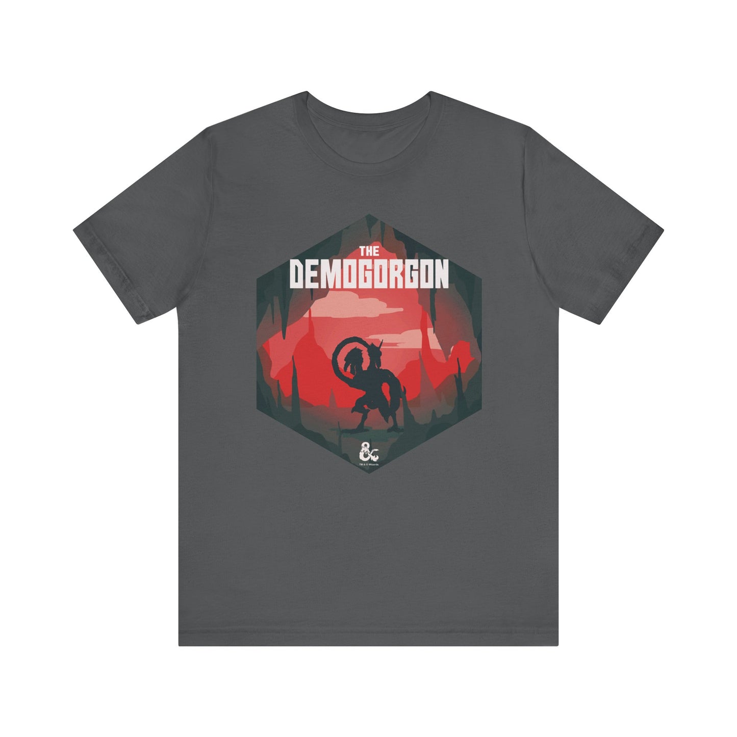 DnD Demogorgon Jersey Short Sleeve Tee | Shirt | D&D | Monster |
