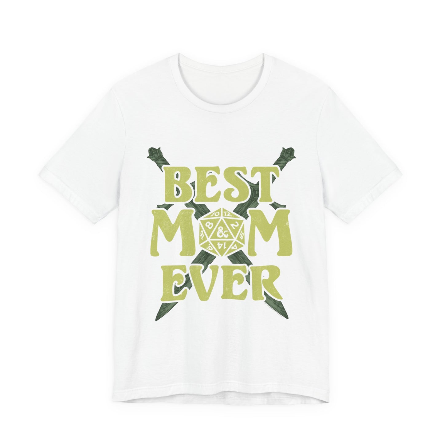 DnD Best Mom Ever Jersey Short Sleeve Tee | Shirt | D&D | Monster
