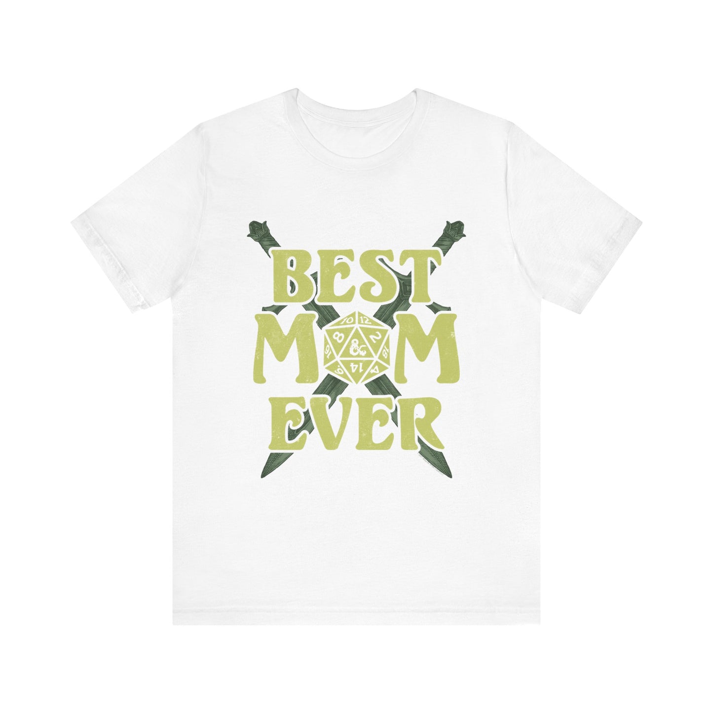 DnD Best Mom Ever Jersey Short Sleeve Tee | Shirt | D&D | Monster