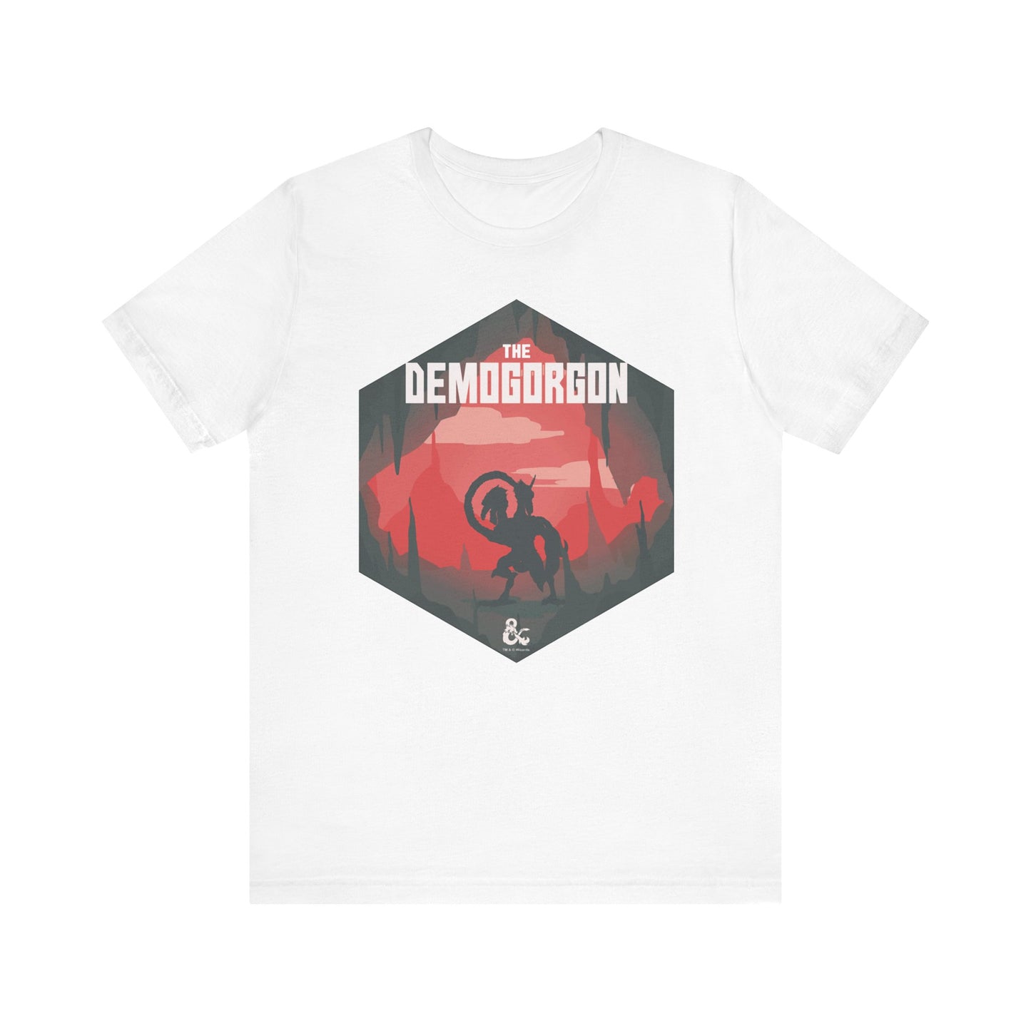 DnD Demogorgon Jersey Short Sleeve Tee | Shirt | D&D | Monster |