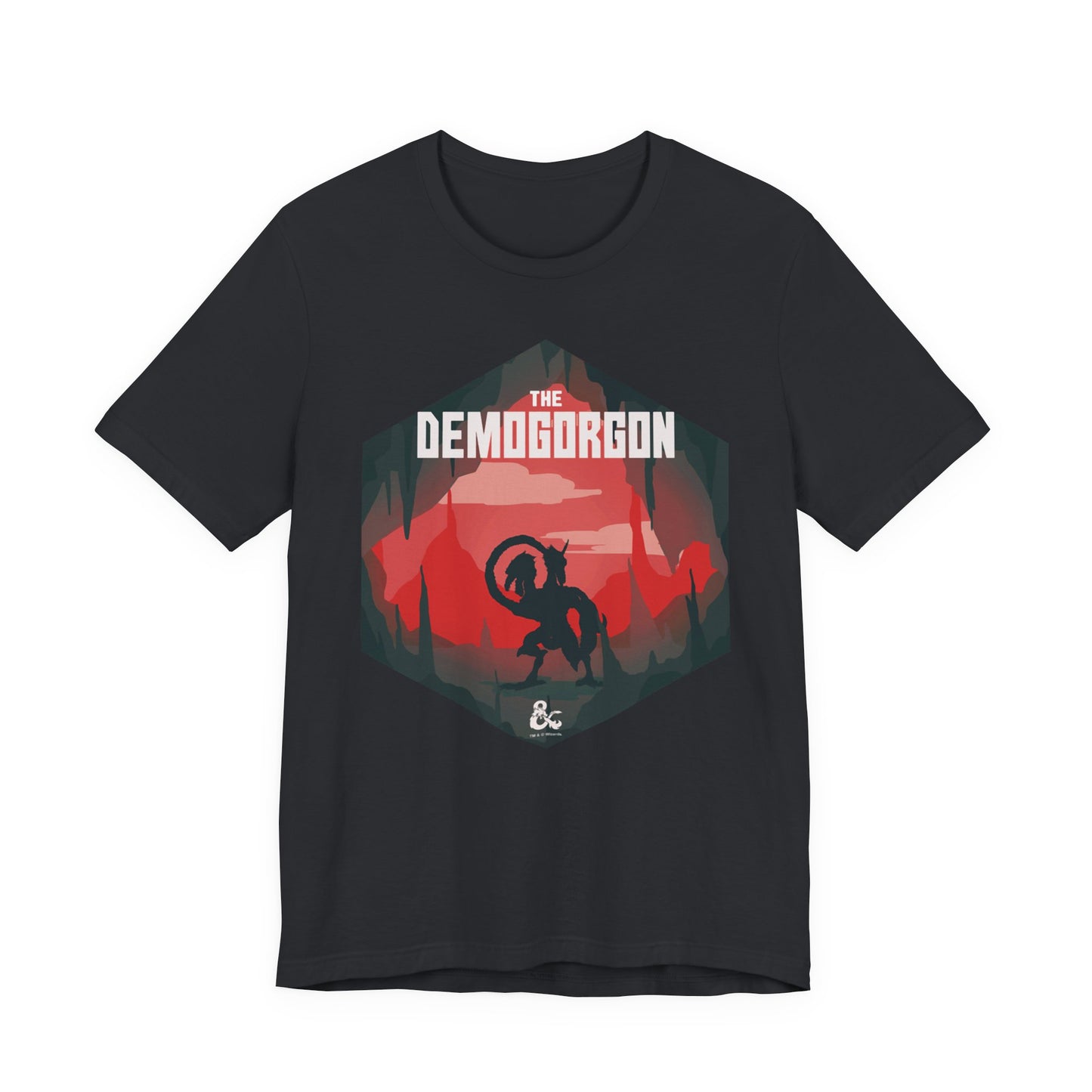 DnD Demogorgon Jersey Short Sleeve Tee | Shirt | D&D | Monster |