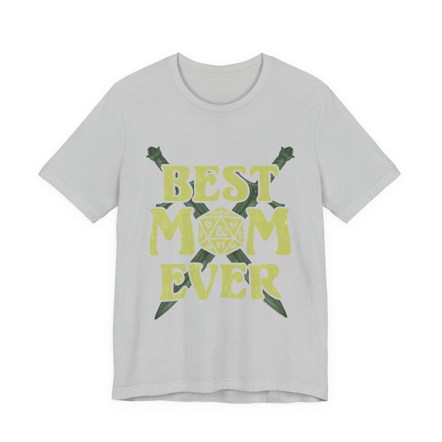 DnD Best Mom Ever Jersey Short Sleeve Tee | Shirt | D&D | Monster