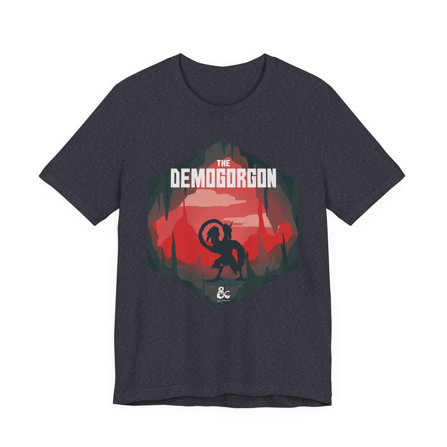DnD Demogorgon Jersey Short Sleeve Tee | Shirt | D&D | Monster |
