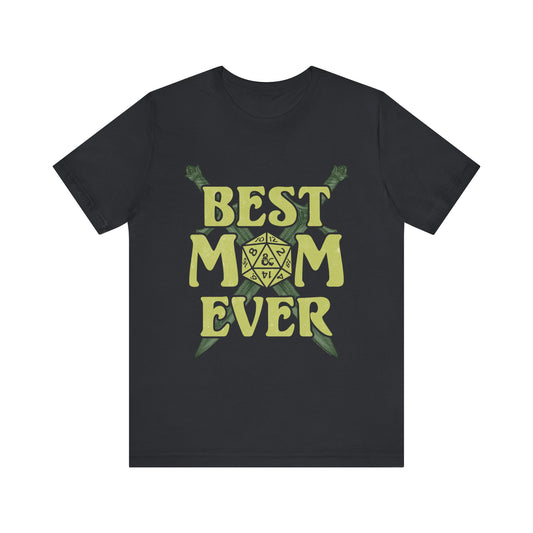 DnD Best Mom Ever Jersey Short Sleeve Tee | Shirt | D&D | Monster