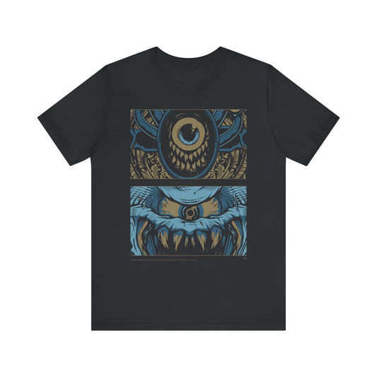 DnD Beholder Jersey Short Sleeve Tee | Shirt | D&D | Monster |
