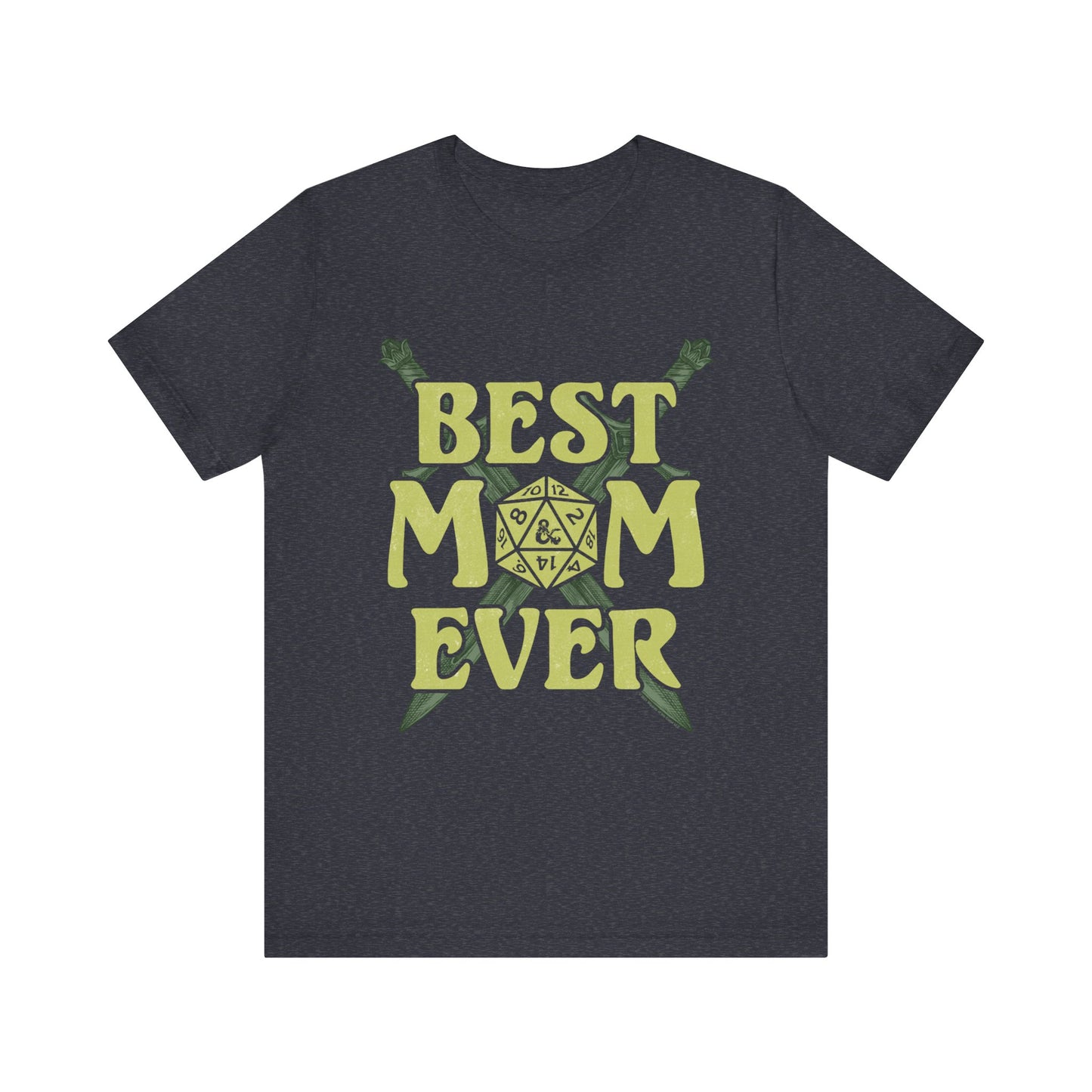 DnD Best Mom Ever Jersey Short Sleeve Tee | Shirt | D&D | Monster