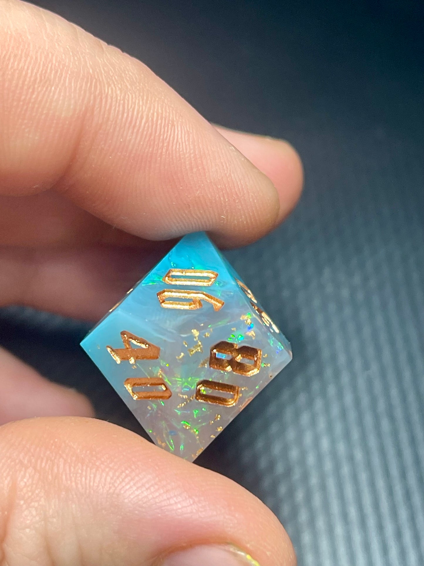 Supernova’s Kiss Handmade Dice Set | D&D Dice | Dnd | 7pc | Dice Set | Resin |