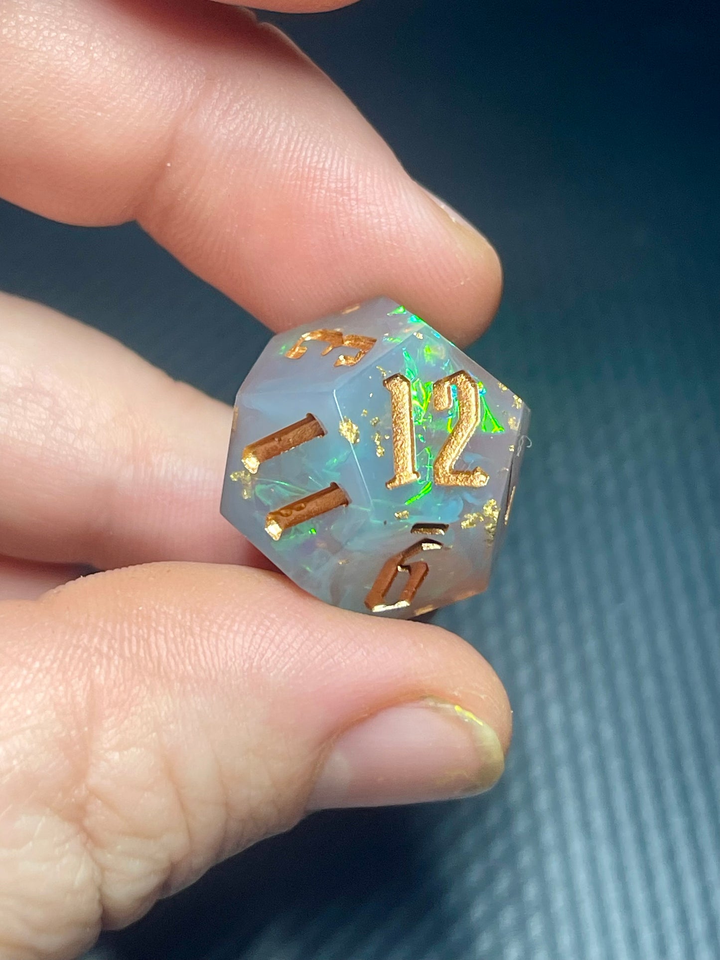 Supernova’s Kiss Handmade Dice Set | D&D Dice | Dnd | 7pc | Dice Set | Resin |