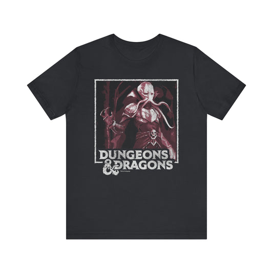 DnD Mind Flayer Jersey Tee | Unisex Shirt | D&D Monster