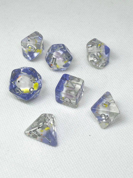 Song Bird Inclusion Resin Dice Set